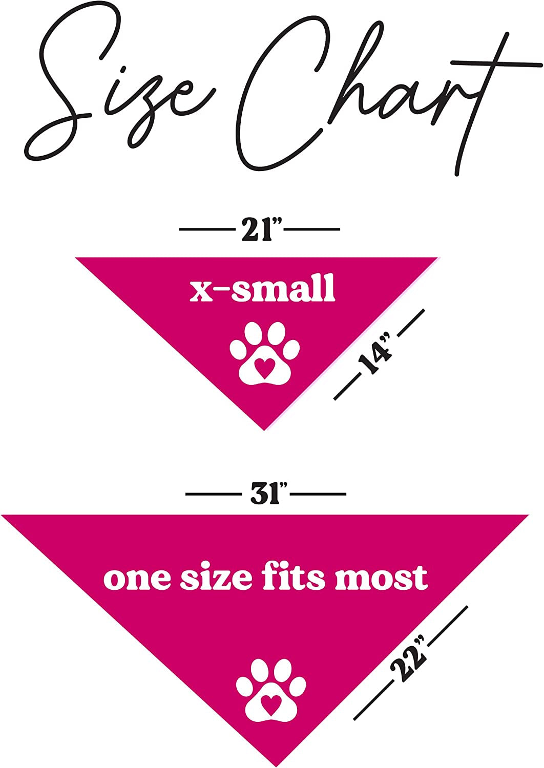 I'M Not Ignoring You I'M Deaf Dog Bandana (Hot Pink, XS 351)