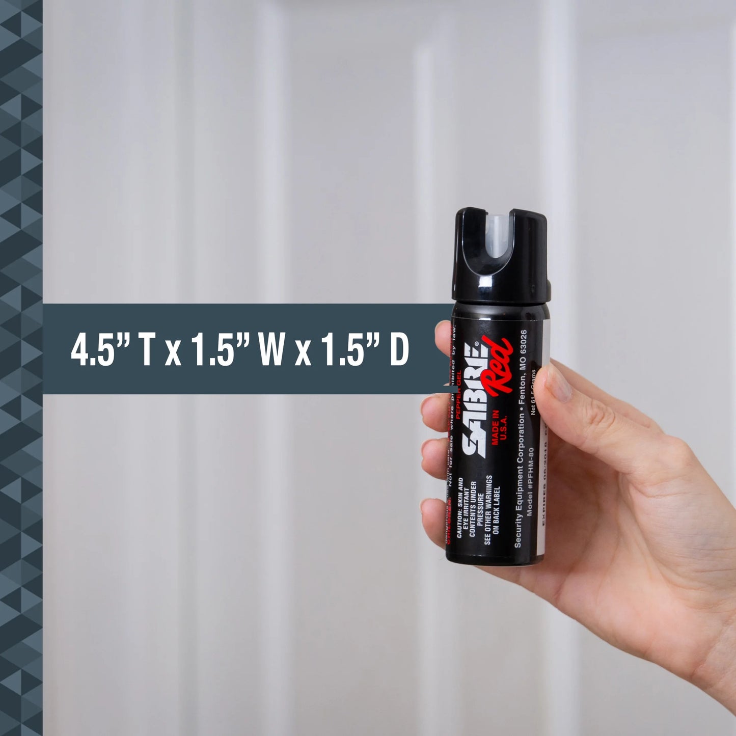 Red Pepper Spray and Gel Home and Away Kit, 1 Ct Each, New, Pocket Pepper Sprays