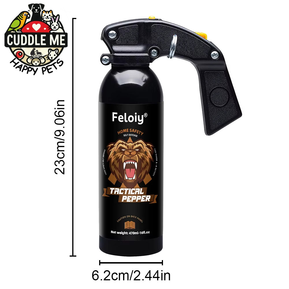 470ML Tactical Pepper Spray - Safety Protection, Suitable for Wild Adventures, Outdoor Camping