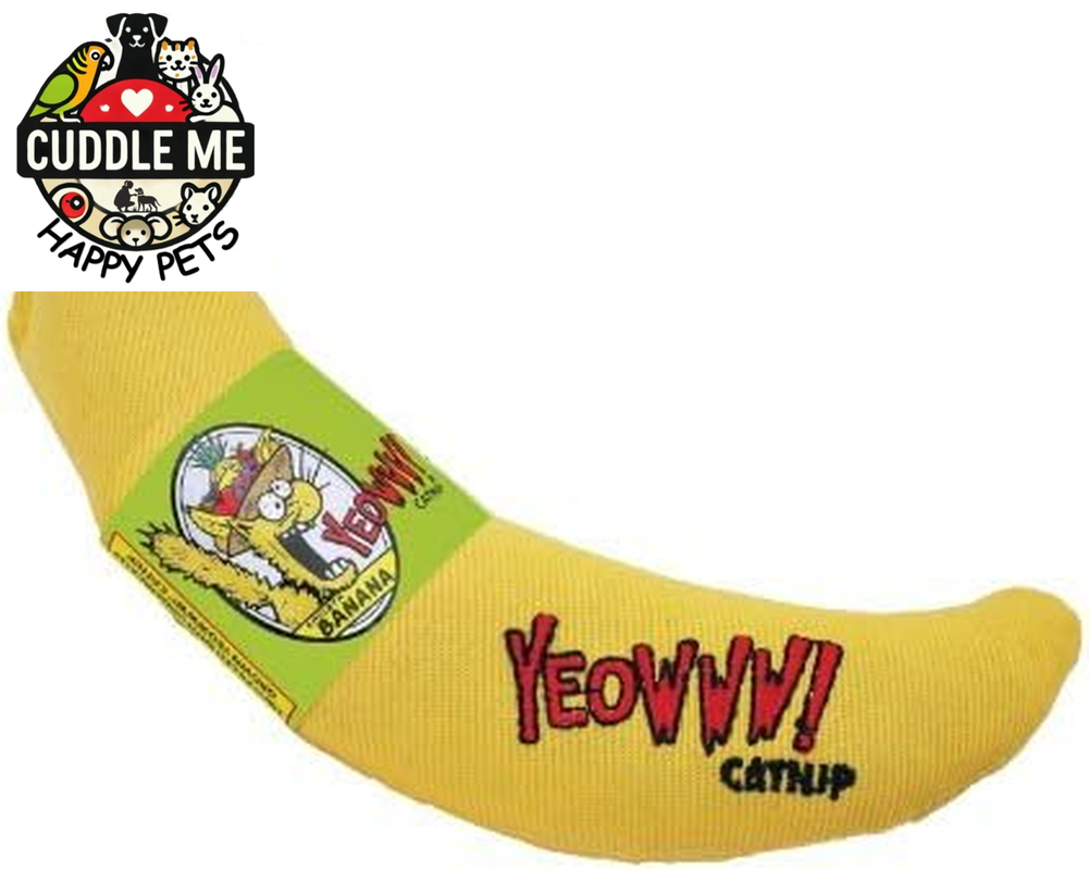 2-Pack Organic Catnip 3-Toy Variety Pack with Cigar, Banana, and Rainbow