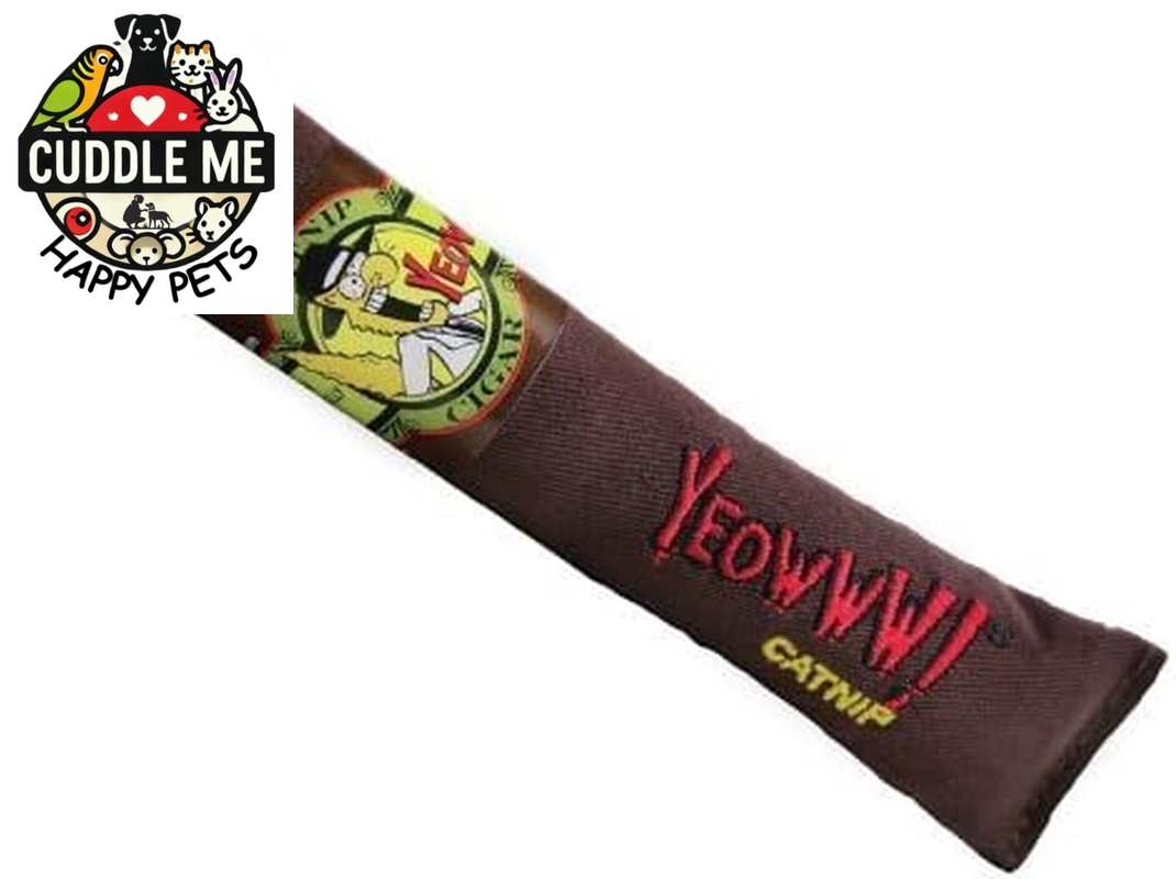2-Pack Organic Catnip 3-Toy Variety Pack with Cigar, Banana, and Rainbow