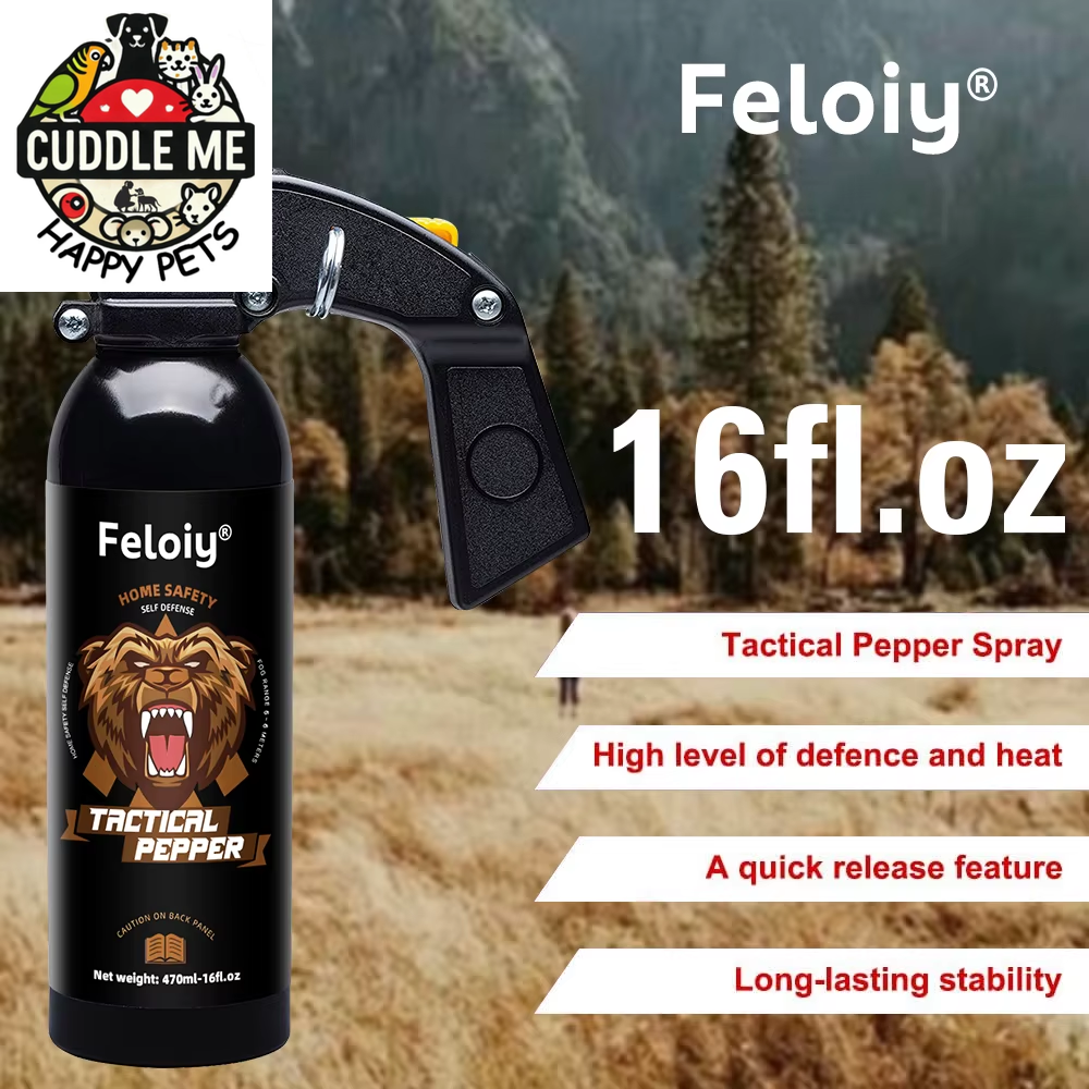 470ML Tactical Pepper Spray - Safety Protection, Suitable for Wild Adventures, Outdoor Camping