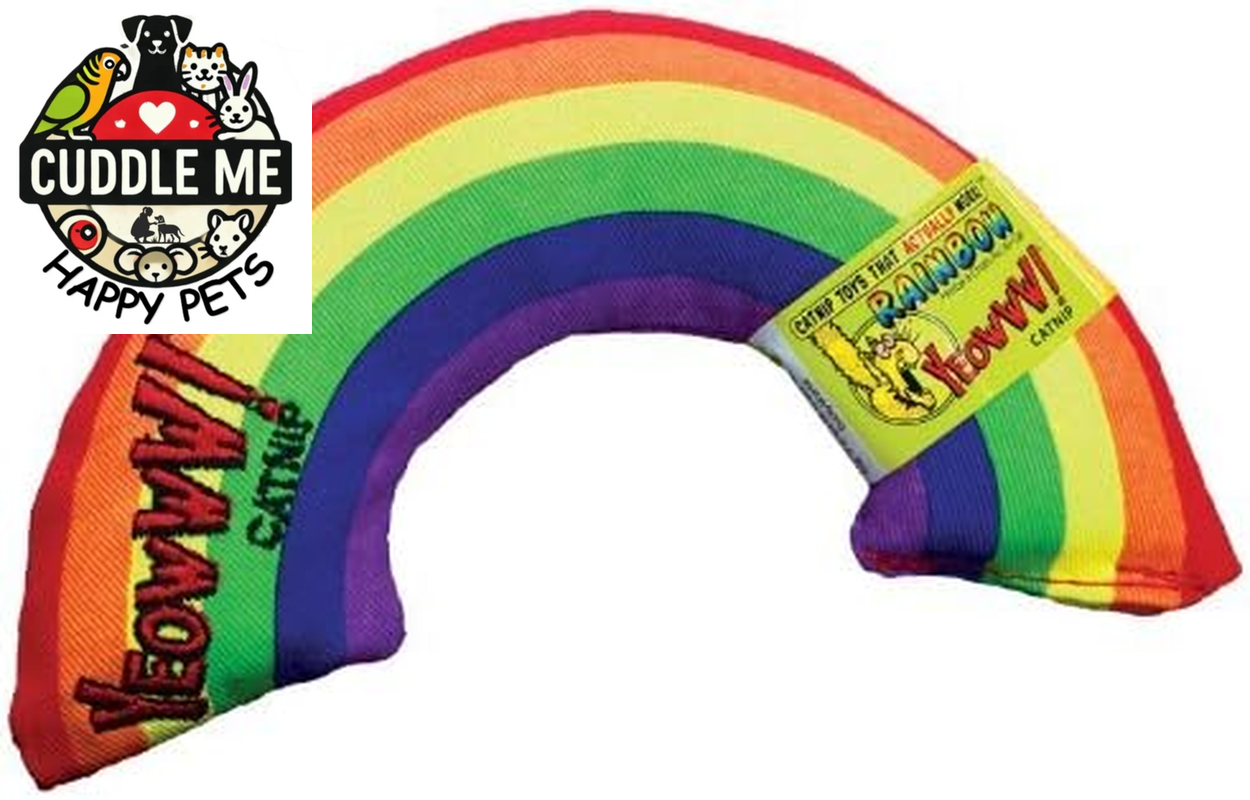 2-Pack Organic Catnip 3-Toy Variety Pack with Cigar, Banana, and Rainbow