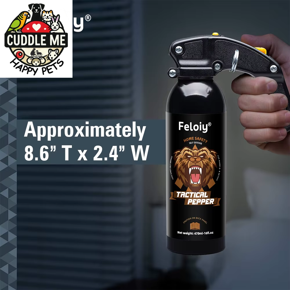 470ML Tactical Pepper Spray - Safety Protection, Suitable for Wild Adventures, Outdoor Camping
