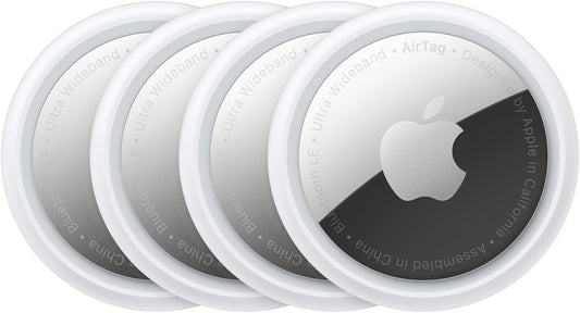 Airtag 4 Pack. Keep Track of and Find Your Keys, Wallet, Luggage, Backpack, and More. Simple One-Tap Set up with Iphone or Ipad