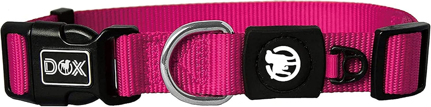 Nylon Dog Collar - Strong and Adjustable Collars Dogs - XS (Blue), Blueberry Pet Dog Collar