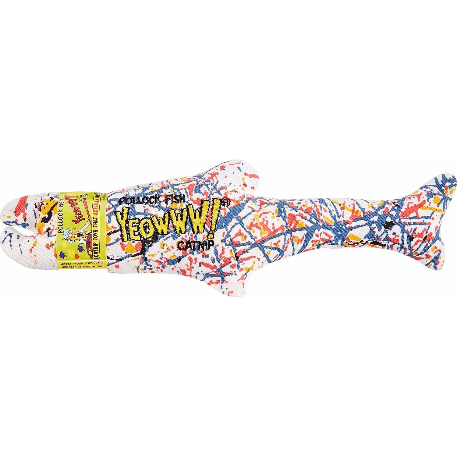 Organic Catnip 3-Toy Variety Pack with Rainbow, Banana, and Pollock