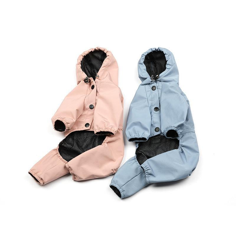 All-Weather Reflective Pet Raincoat