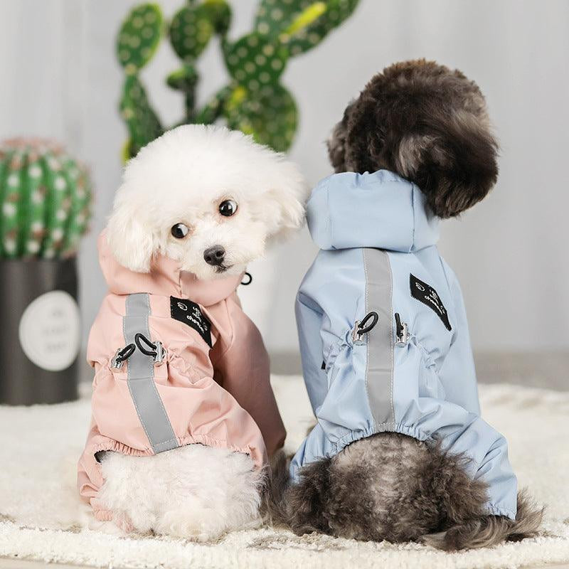 All-Weather Reflective Pet Raincoat